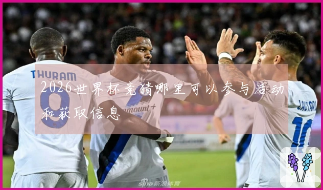 2026世界杯竞猜哪里可以参与活动和获取信息